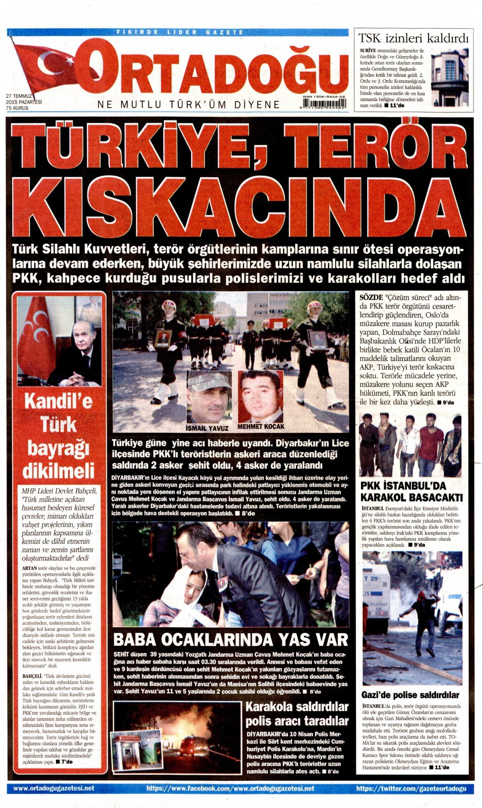 Gazeteler bugün ne yazdı? - 30