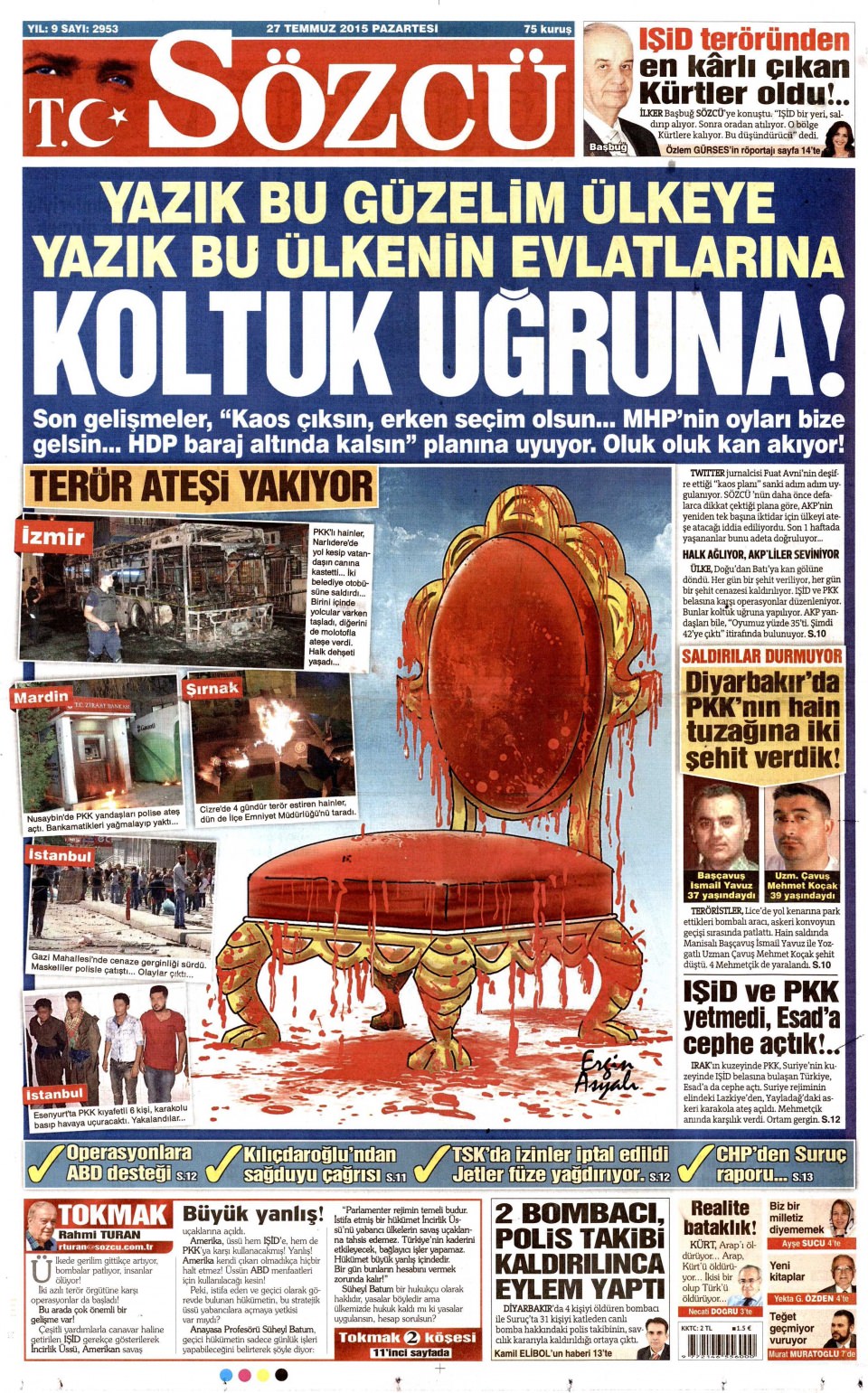 Gazeteler bugün ne yazdı? - 5