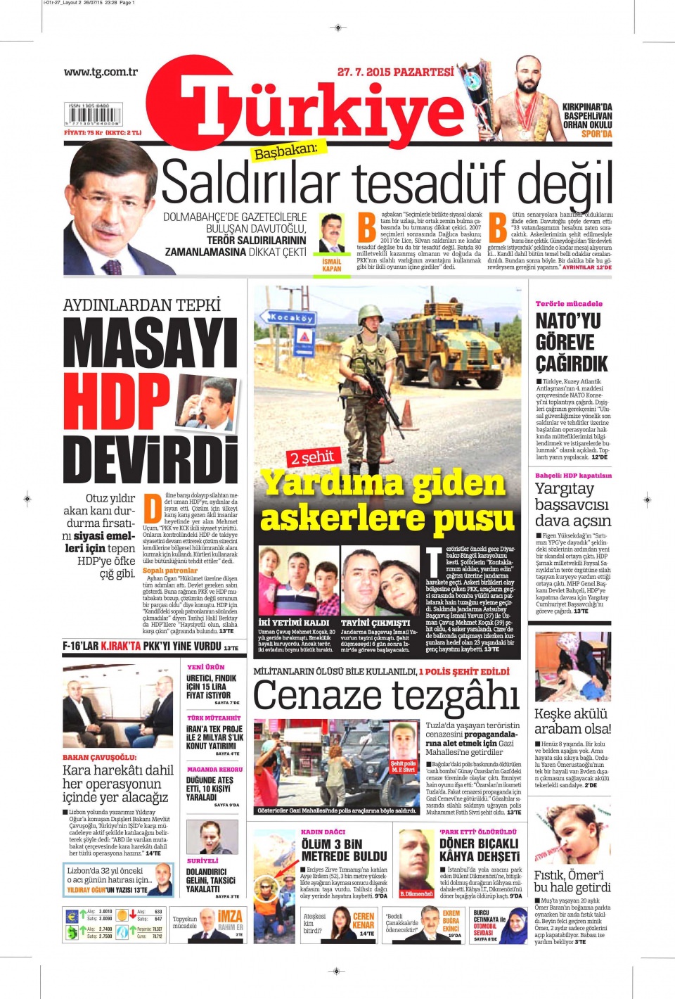 Gazeteler bugün ne yazdı? - 18