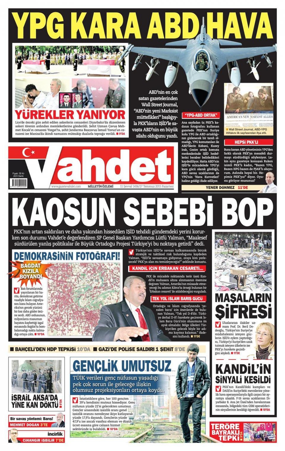 Gazeteler bugün ne yazdı? - 2