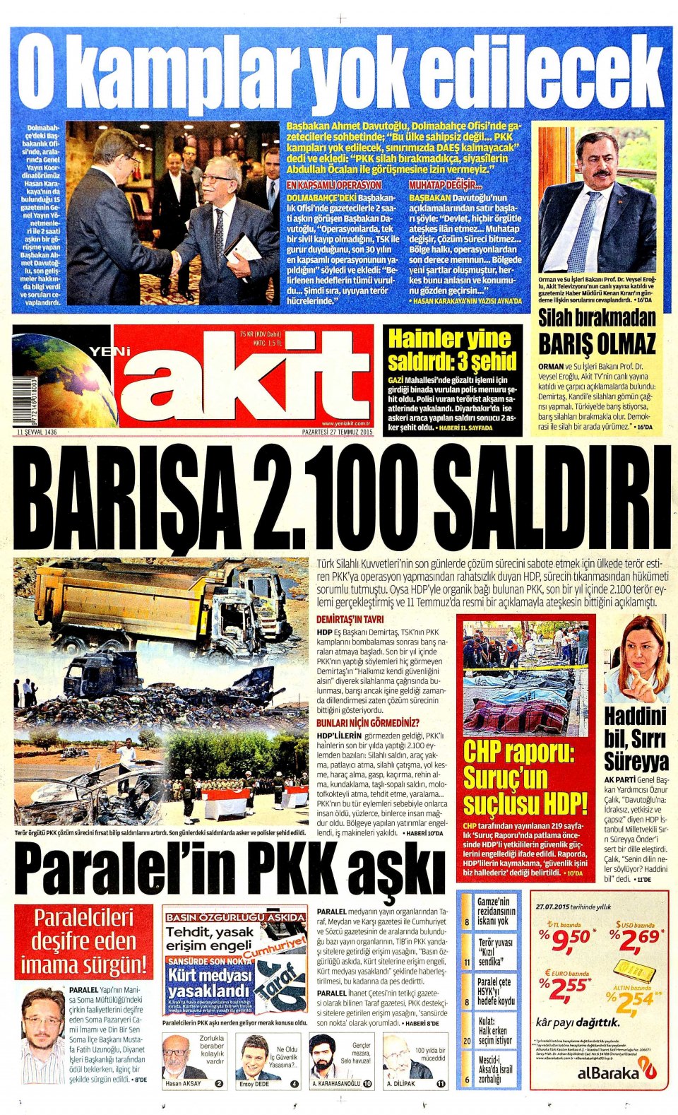 Gazeteler bugün ne yazdı? - 4