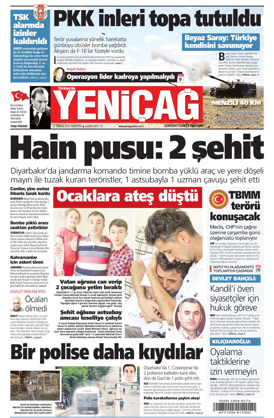 Gazeteler bugün ne yazdı? - 7