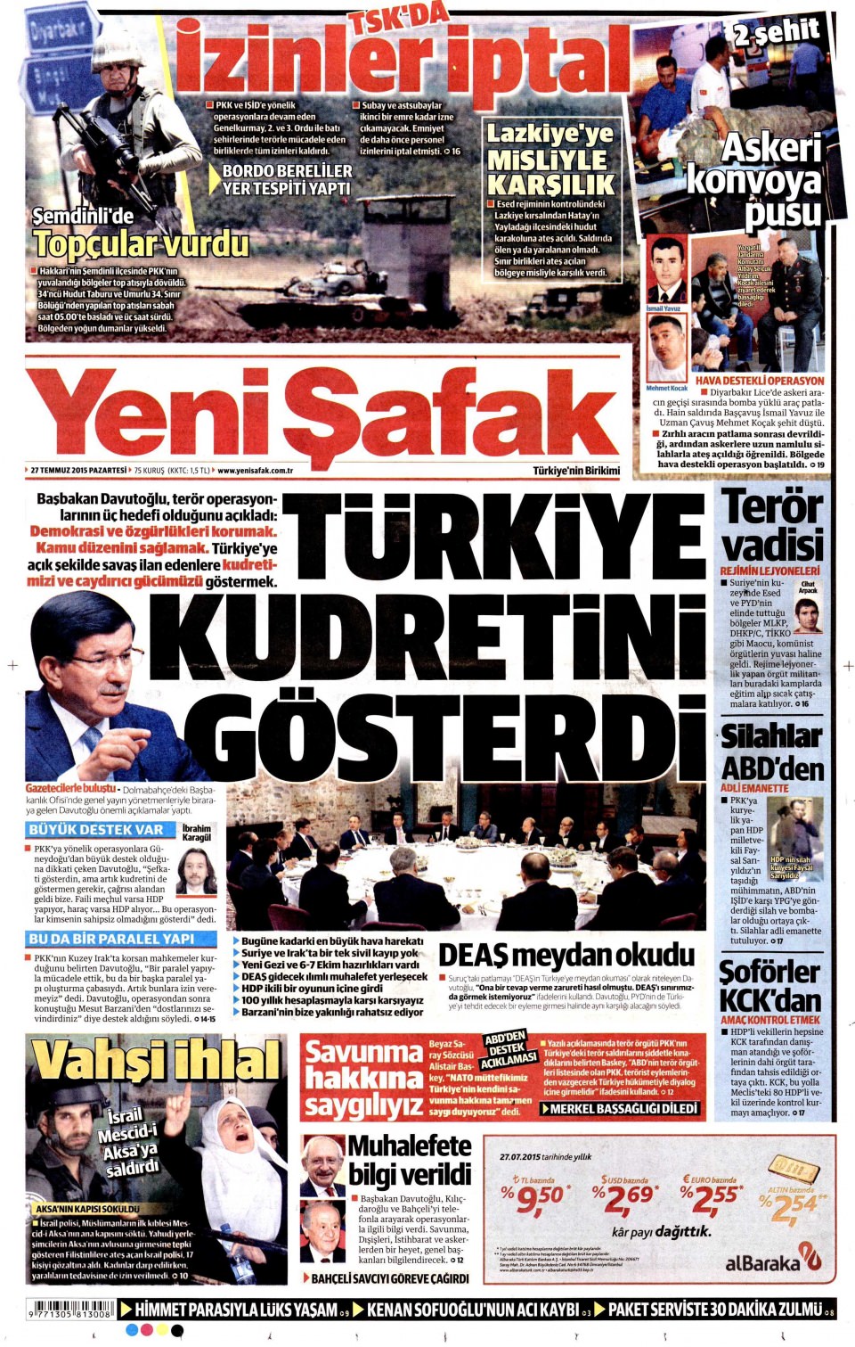 Gazeteler bugün ne yazdı? - 19