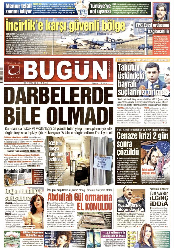 Gazeteler bugün ne yazdı? - 14