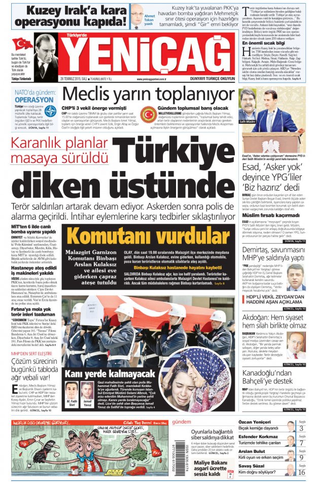 Gazeteler bugün ne yazdı? - 28