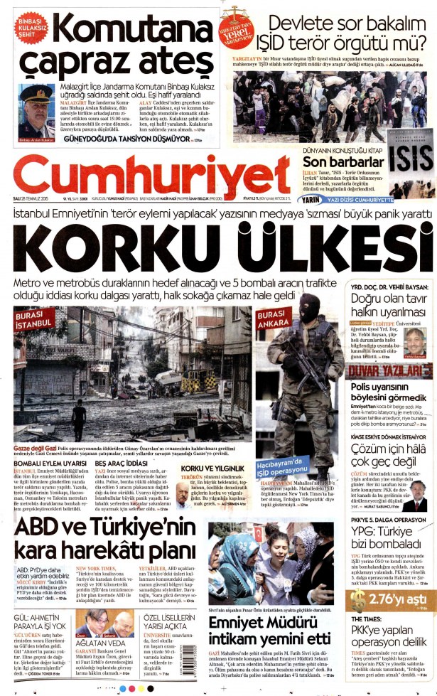 Gazeteler bugün ne yazdı? - 27
