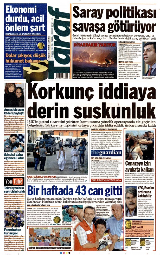 Gazeteler bugün ne yazdı? - 5