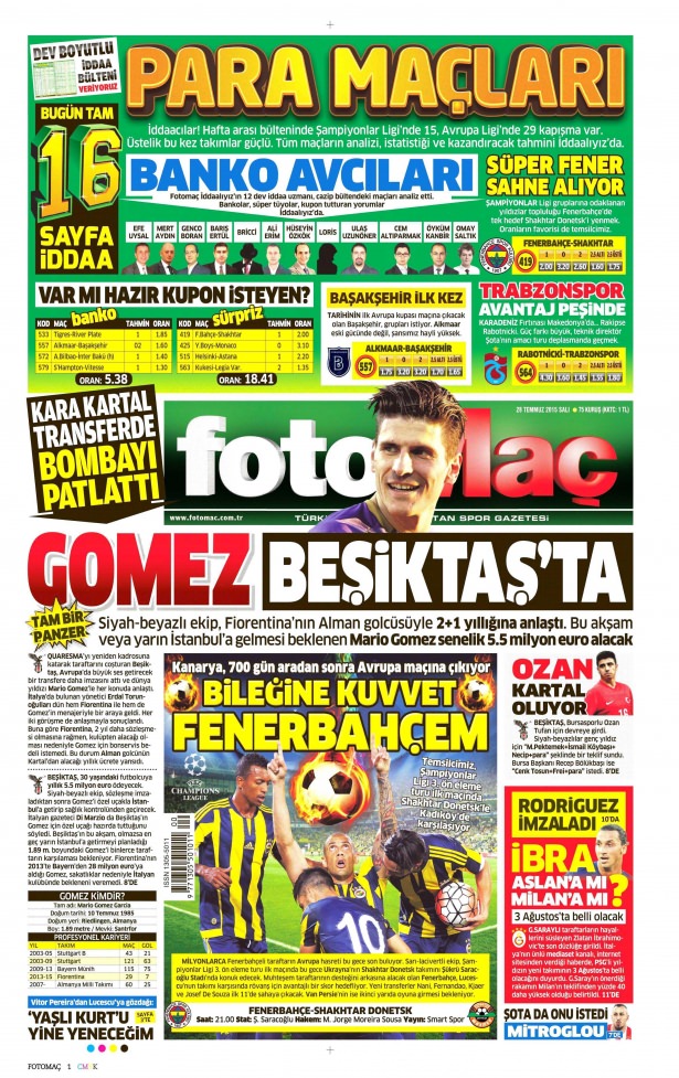 Gazeteler bugün ne yazdı? - 16