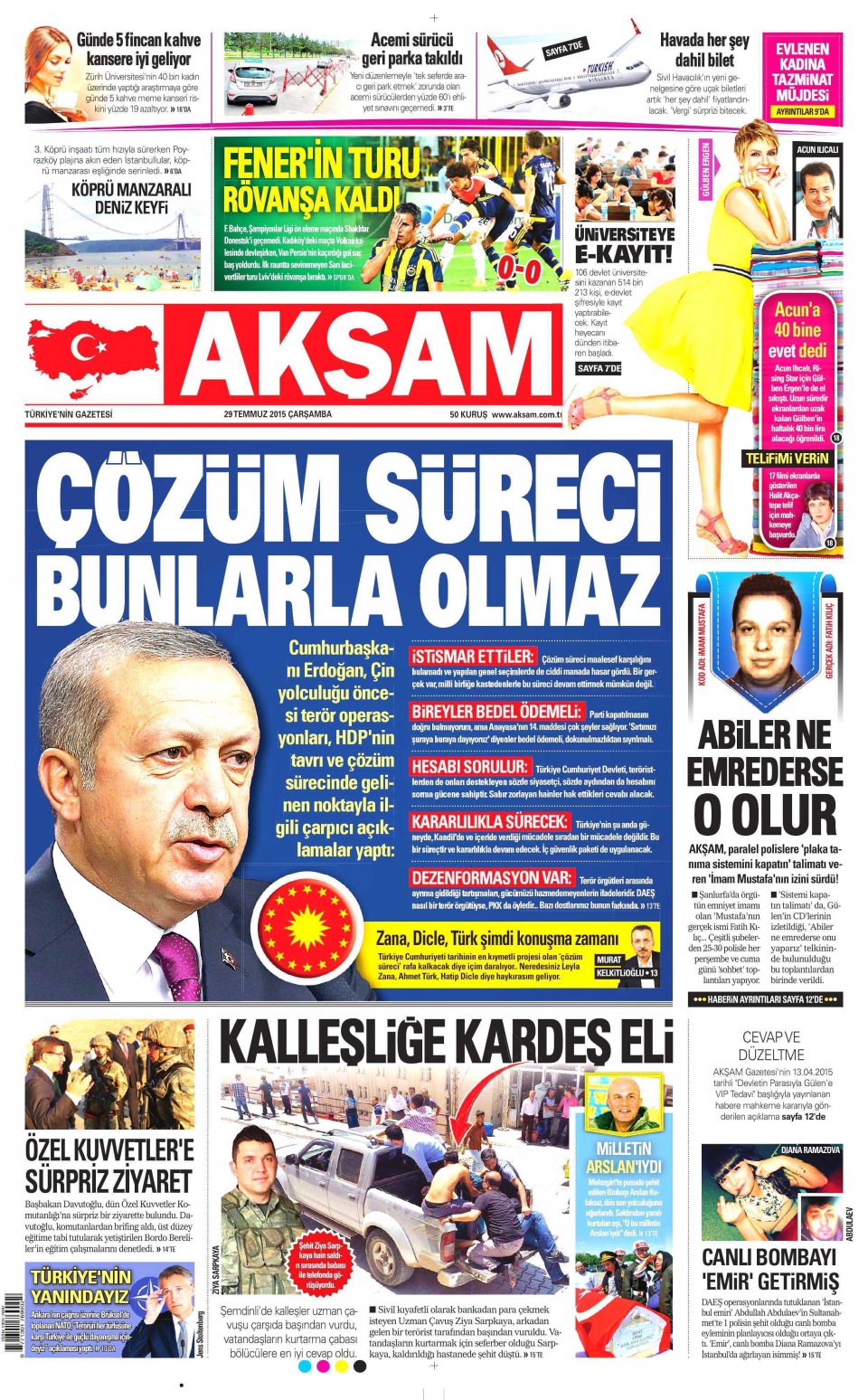 Gazeteler bugün ne yazdı? - 4