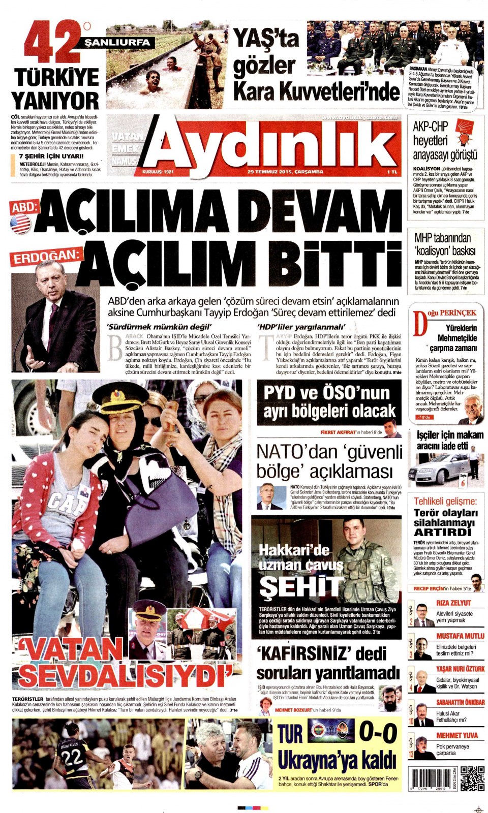 Gazeteler bugün ne yazdı? - 5