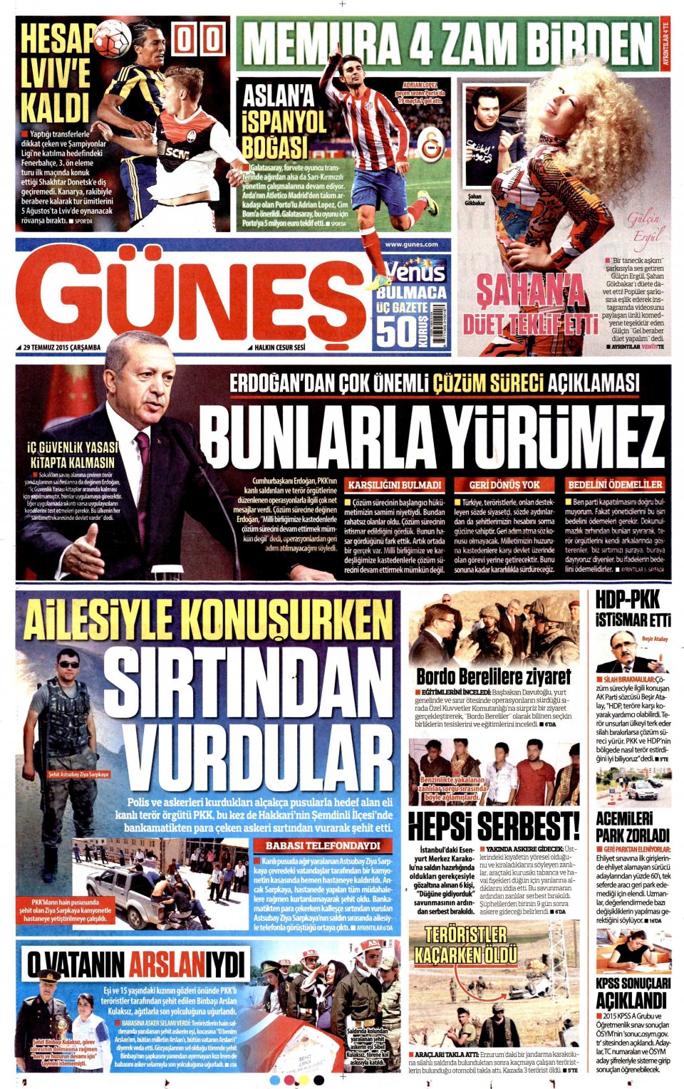 Gazeteler bugün ne yazdı? - 17