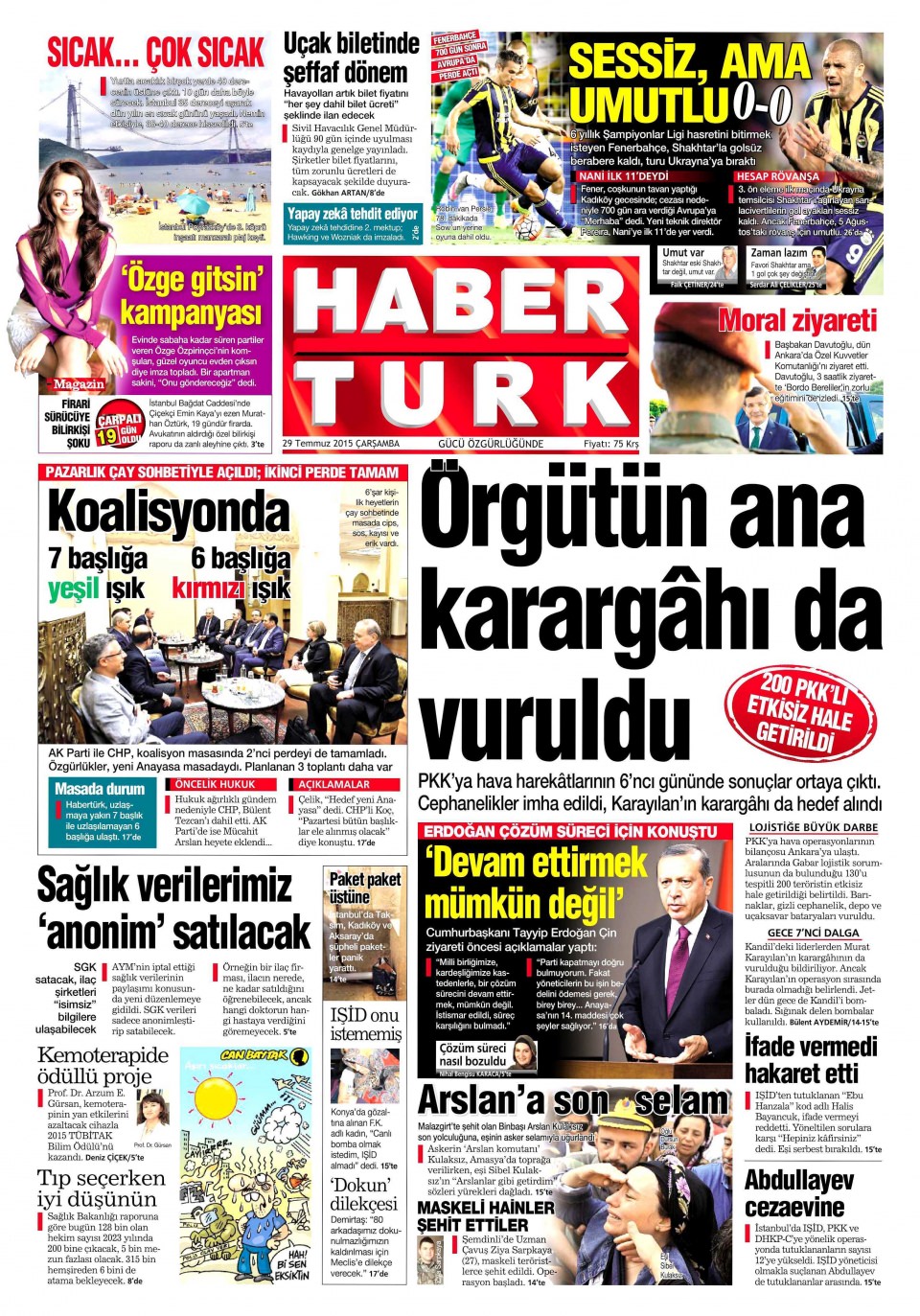 Gazeteler bugün ne yazdı? - 15