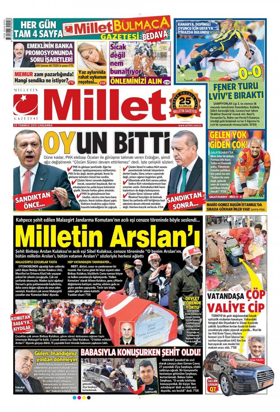 Gazeteler bugün ne yazdı? - 21