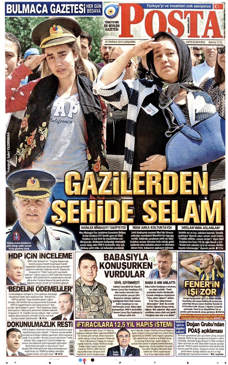 Gazeteler bugün ne yazdı? - 23