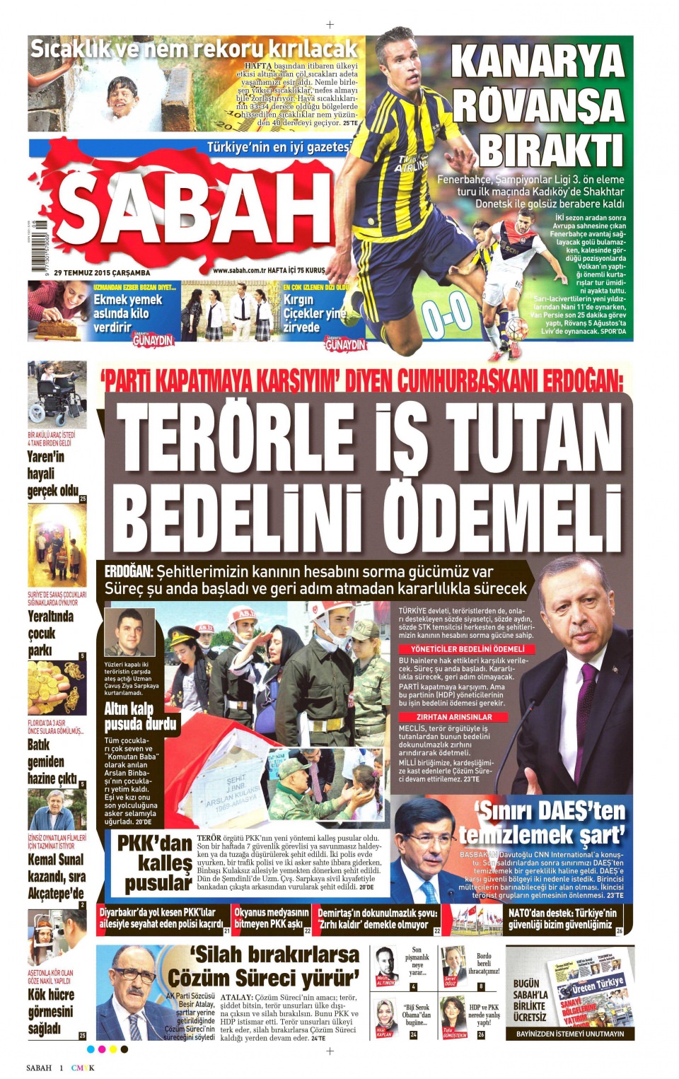 Gazeteler bugün ne yazdı? - 25