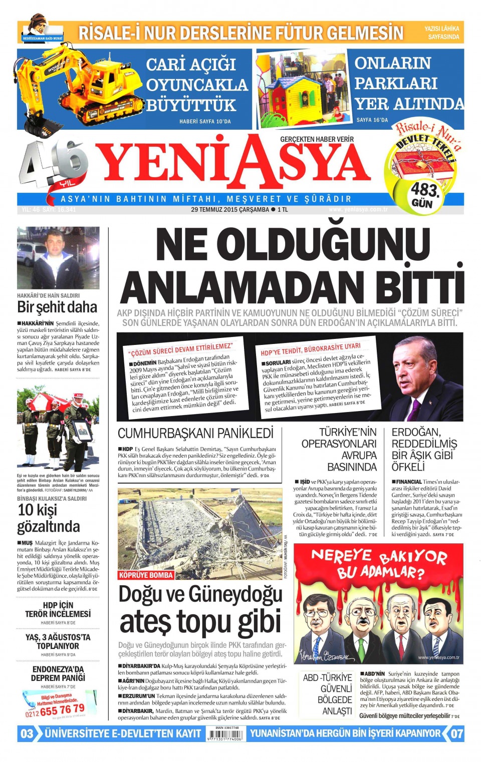 Gazeteler bugün ne yazdı? - 18