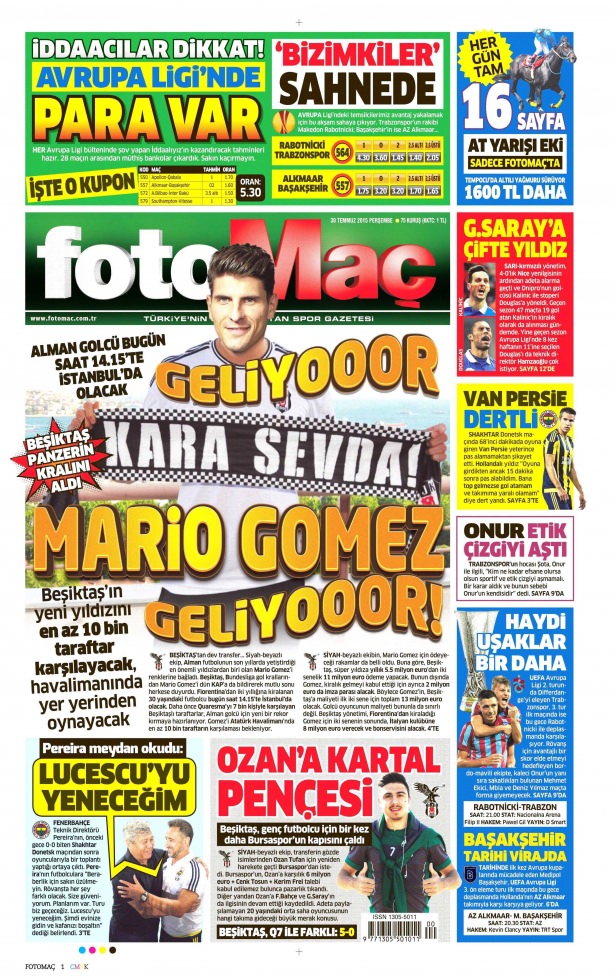 Gazeteler bugün ne yazdı? - 18