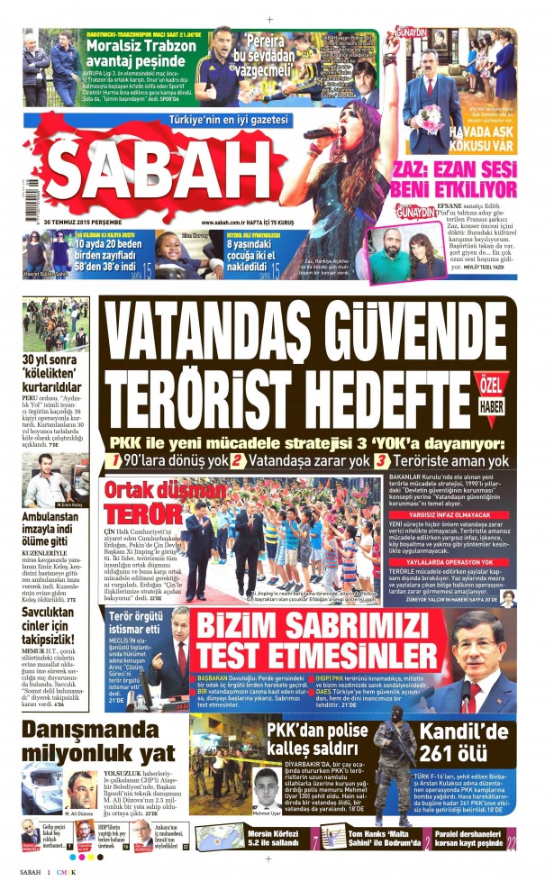 Gazeteler bugün ne yazdı? - 12