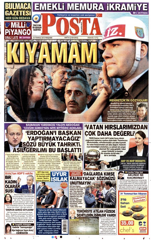 Gazeteler bugün ne yazdı? - 29