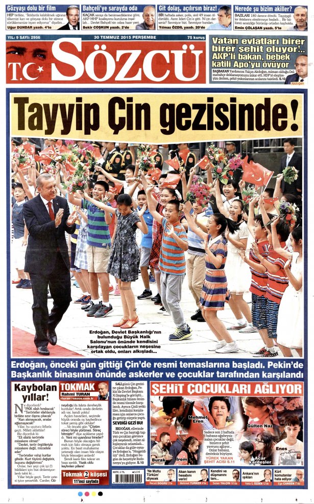 Gazeteler bugün ne yazdı? - 14