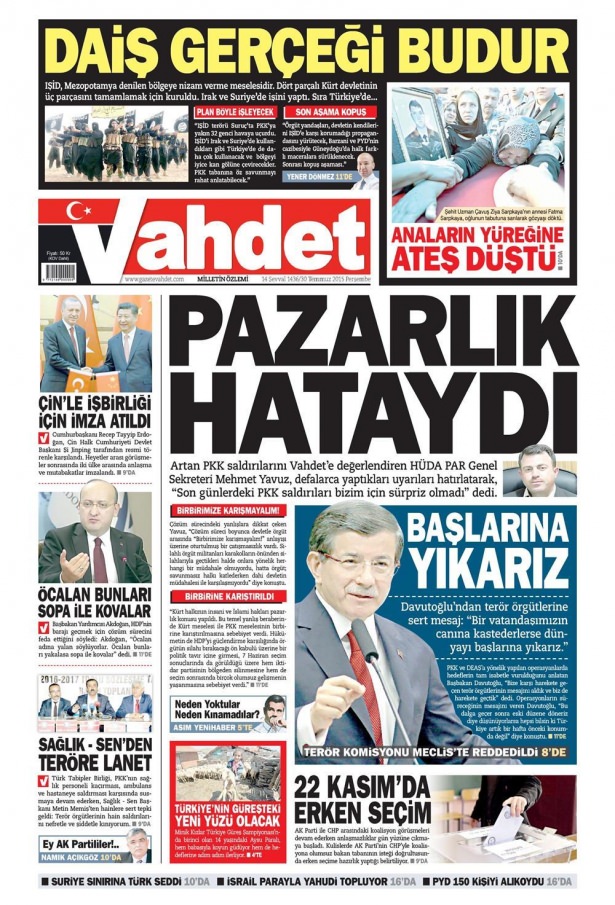 Gazeteler bugün ne yazdı? - 16
