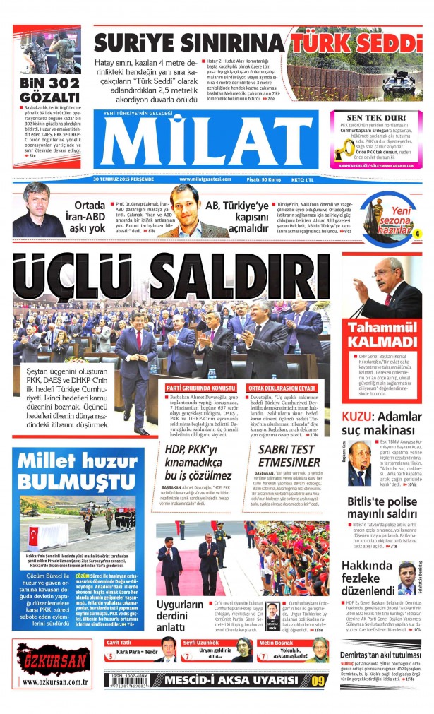 Gazeteler bugün ne yazdı? - 17