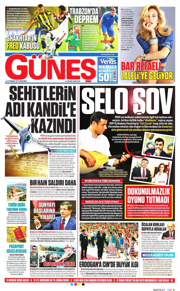 Gazeteler bugün ne yazdı? - 10