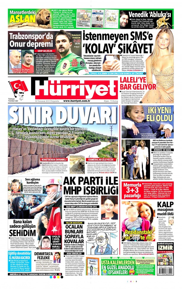 Gazeteler bugün ne yazdı? - 5