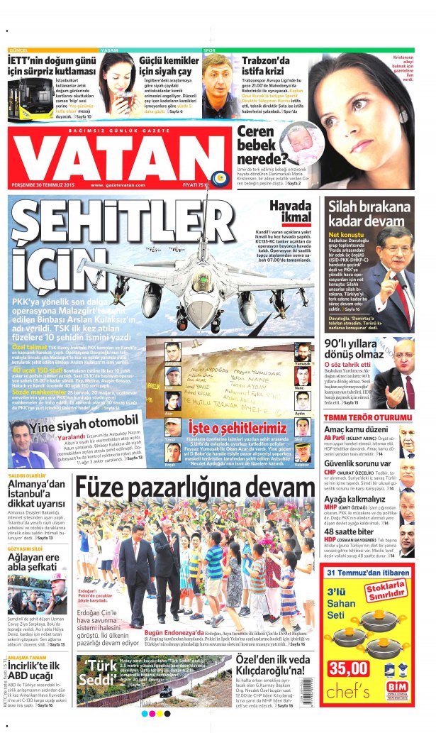 Gazeteler bugün ne yazdı? - 13
