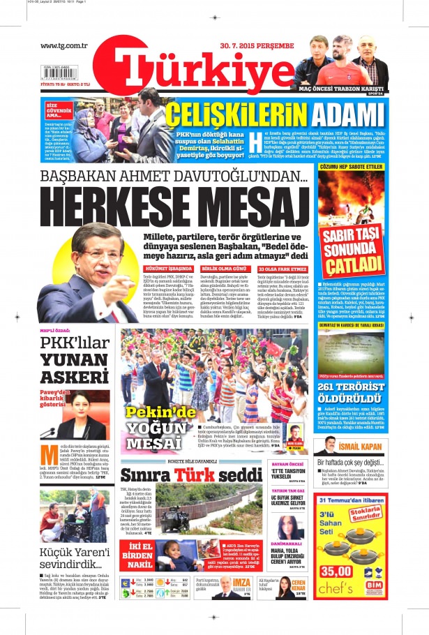 Gazeteler bugün ne yazdı? - 22