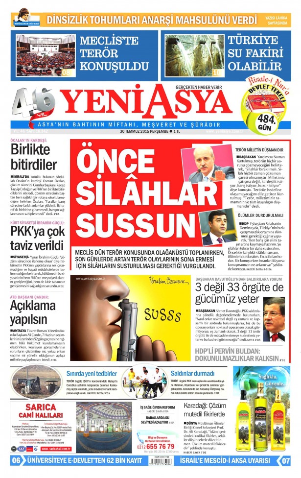 Gazeteler bugün ne yazdı? - 24