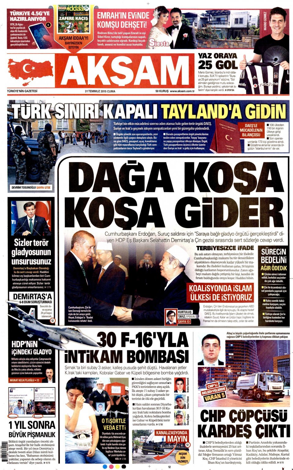 Gazeteler bugün ne yazdı? - 9