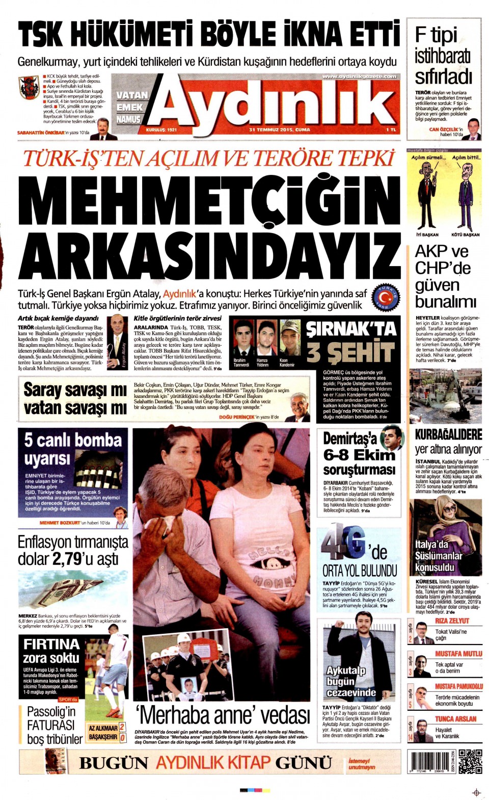 Gazeteler bugün ne yazdı? - 27