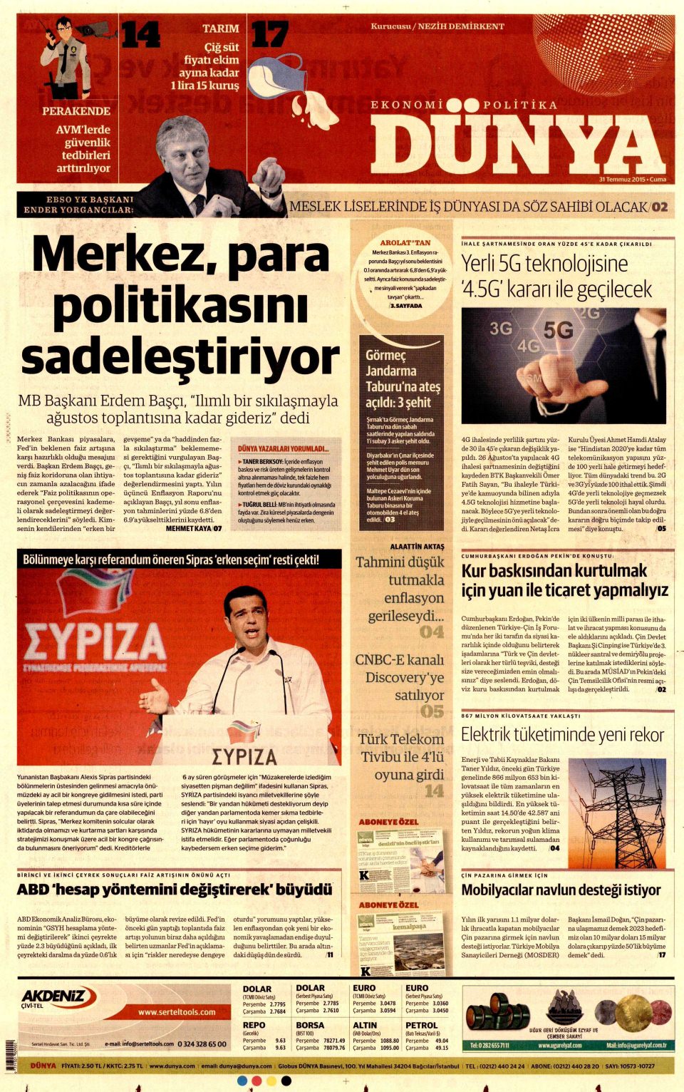 Gazeteler bugün ne yazdı? - 3