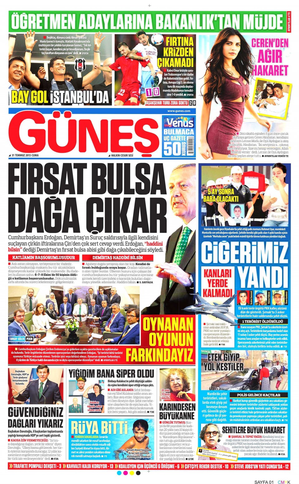 Gazeteler bugün ne yazdı? - 26