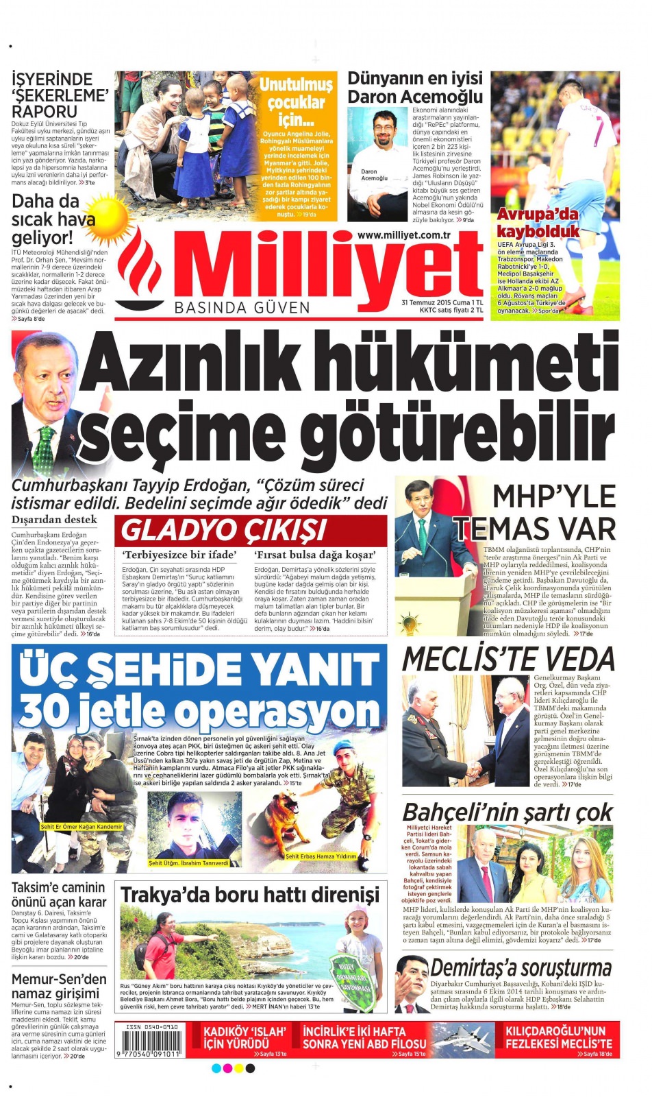 Gazeteler bugün ne yazdı? - 17