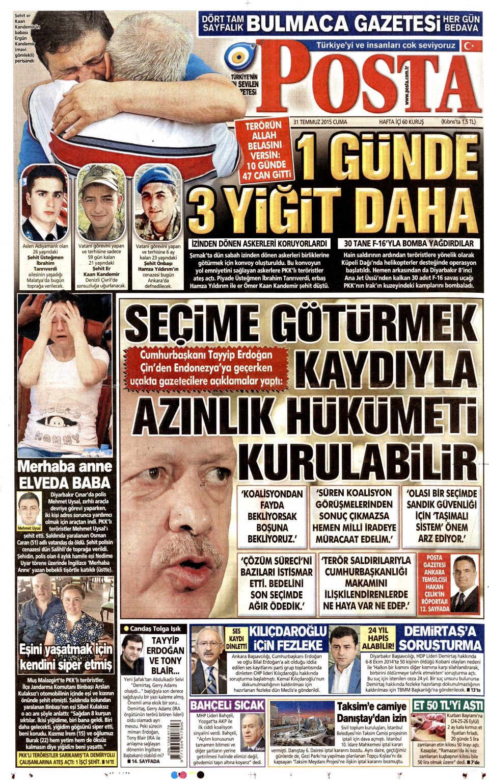 Gazeteler bugün ne yazdı? - 15