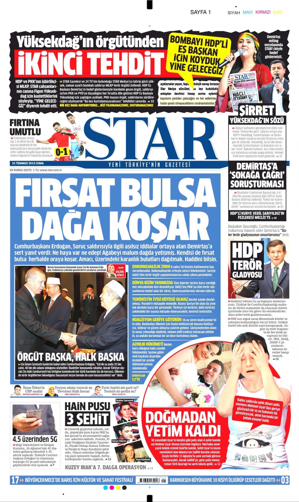 Gazeteler bugün ne yazdı? - 2