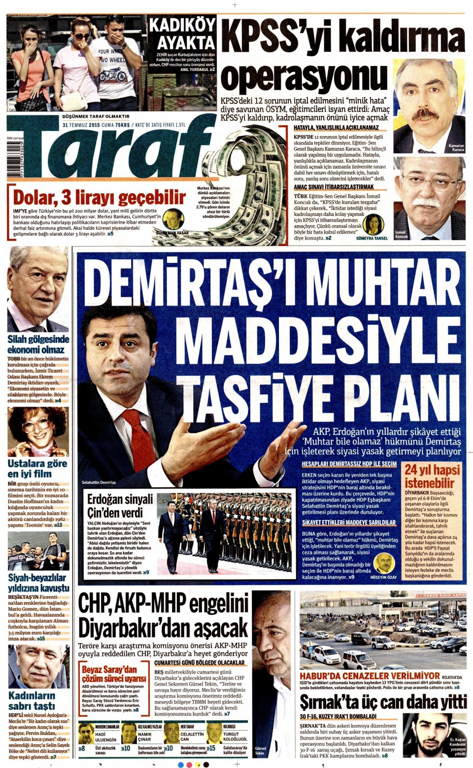 Gazeteler bugün ne yazdı? - 19