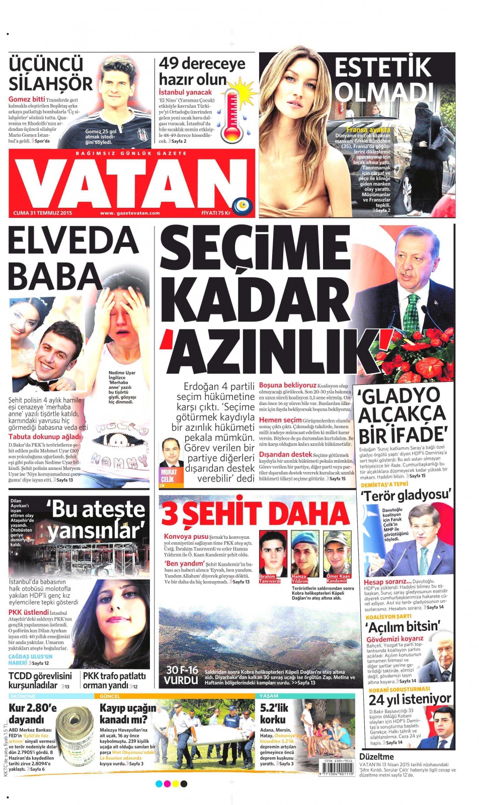 Gazeteler bugün ne yazdı? - 16