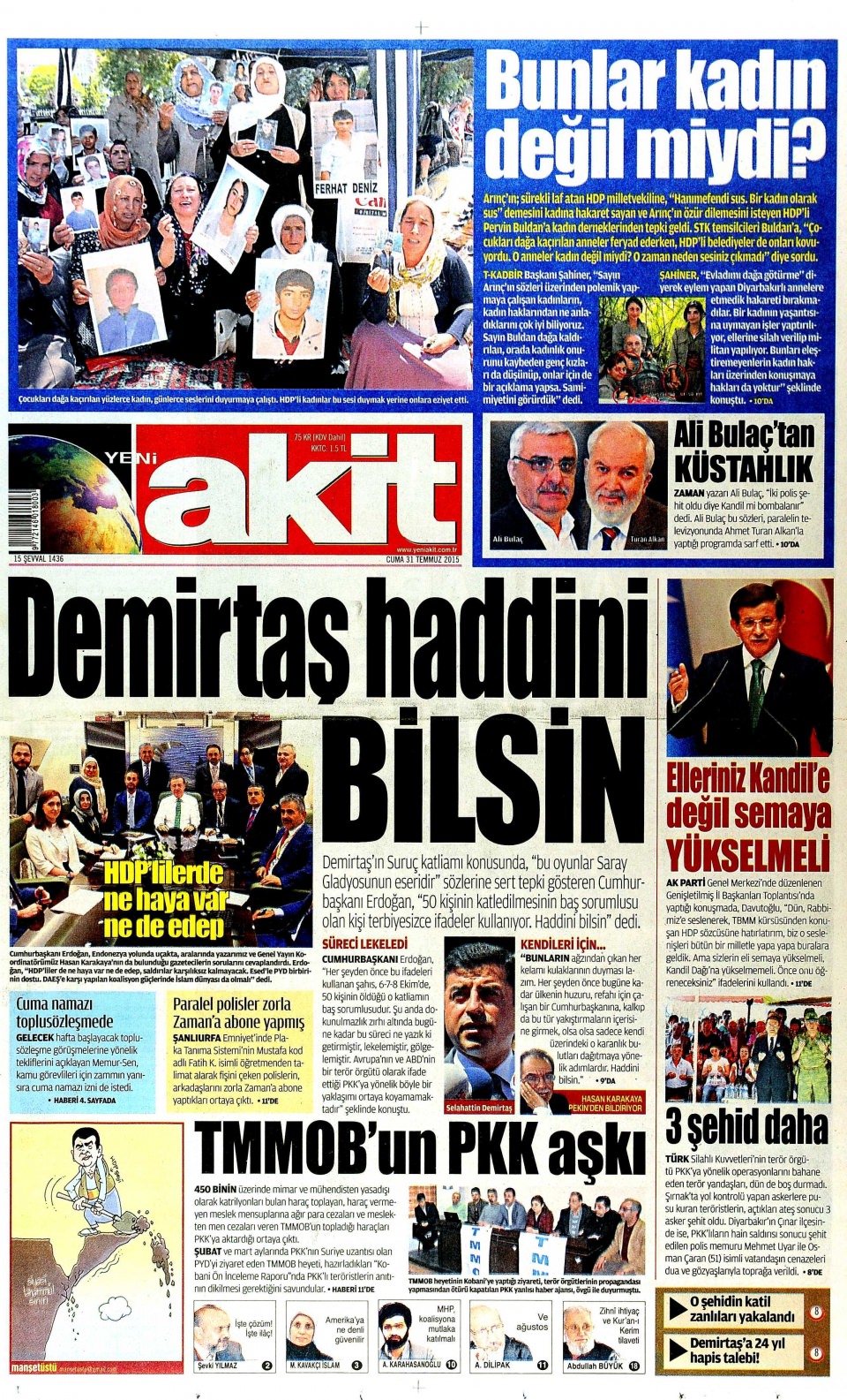 Gazeteler bugün ne yazdı? - 29