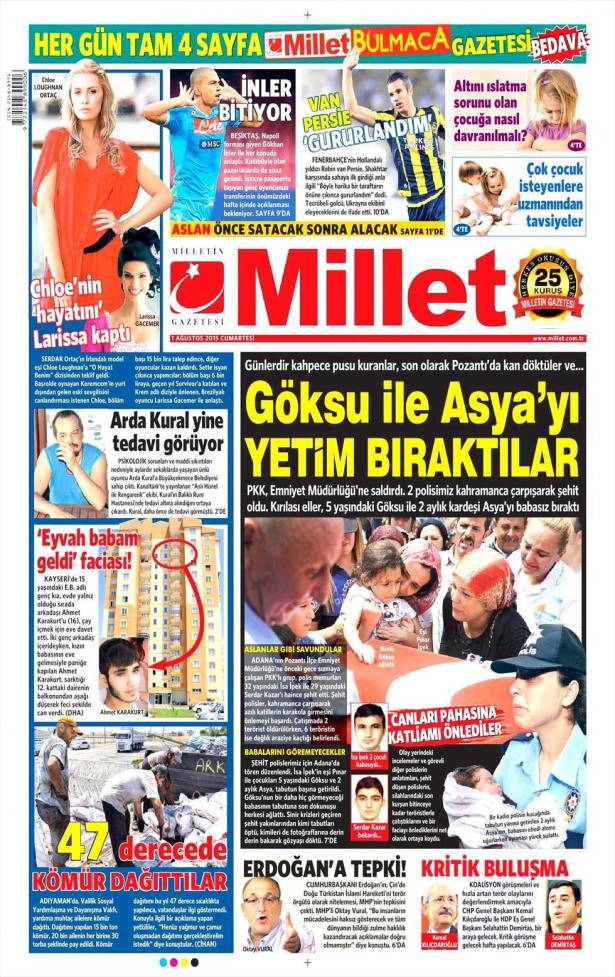 Gazeteler bugün ne yazdı? - 25