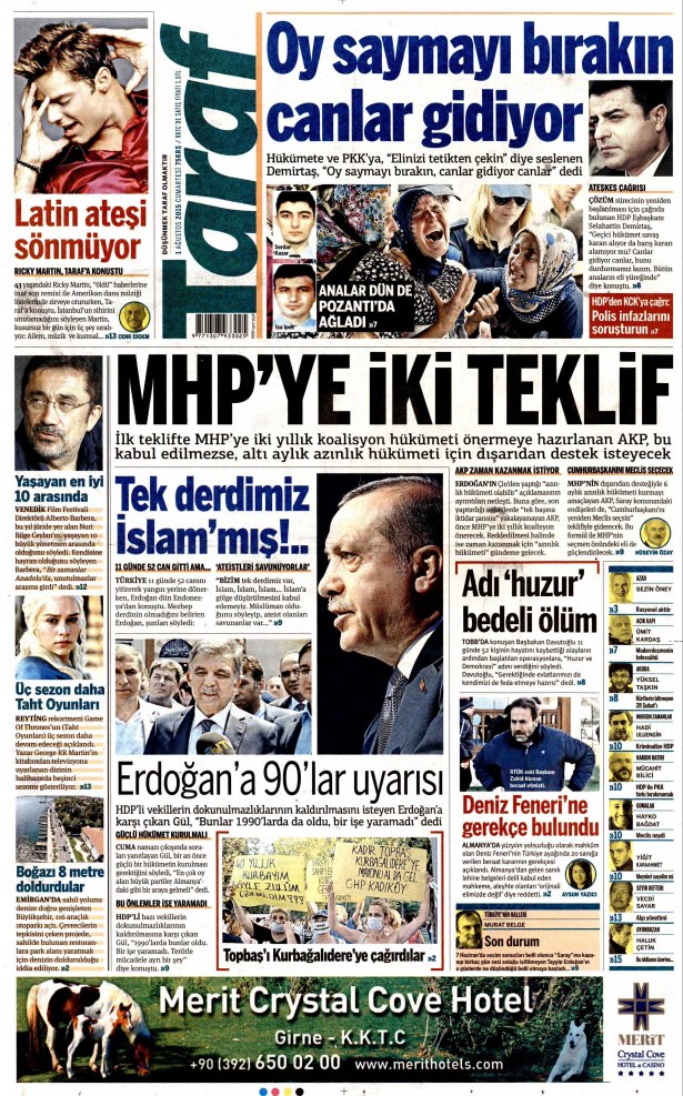 Gazeteler bugün ne yazdı? - 15