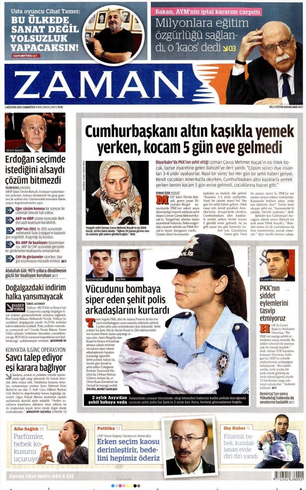Gazeteler bugün ne yazdı? - 7