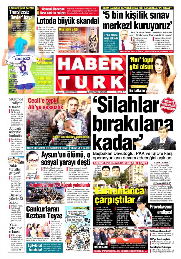 Gazeteler bugün ne yazdı? - 21