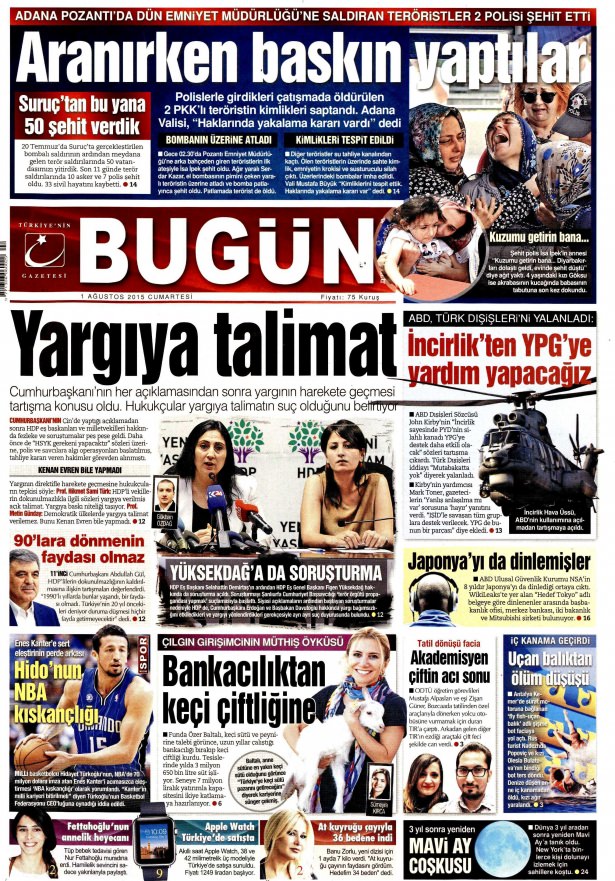 Gazeteler bugün ne yazdı? - 26