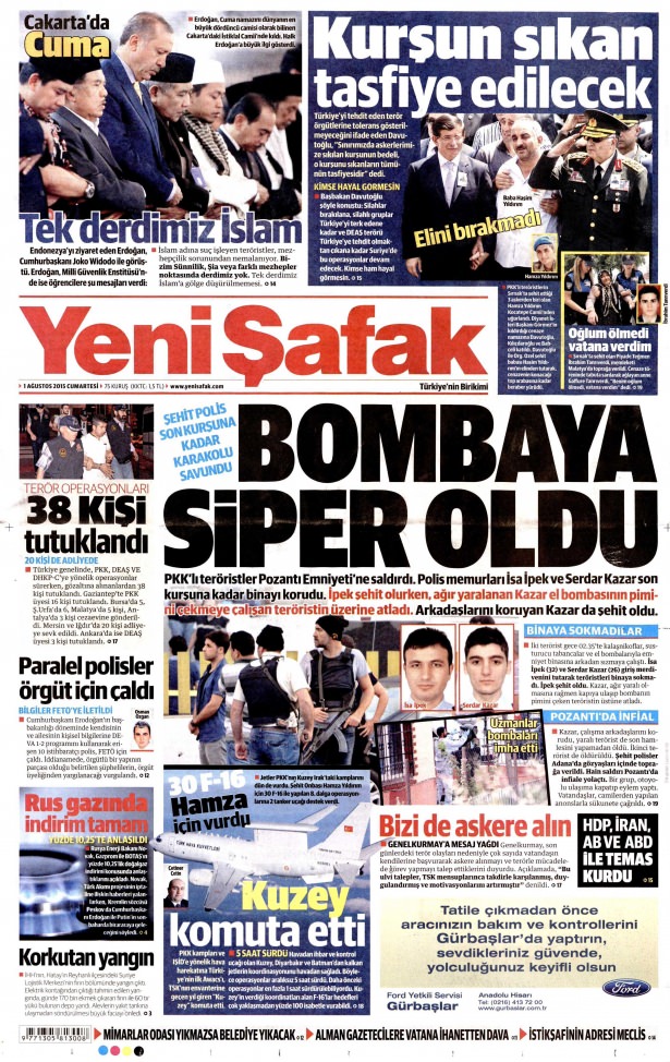 Gazeteler bugün ne yazdı? - 30