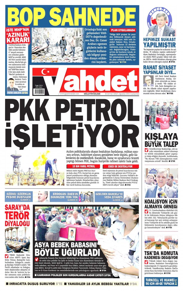 Gazeteler bugün ne yazdı? - 2