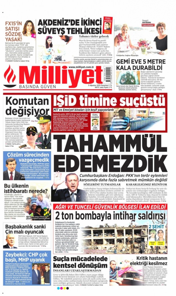 Gazeteler bugün ne yazdı? - 25