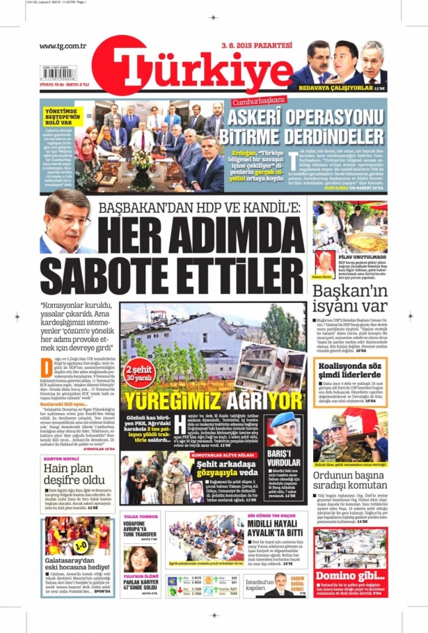 Gazeteler bugün ne yazdı? - 10